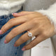 Brynlee Engagement Ring 2.8ct TCW, 14K Gold