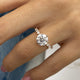 Brynlee Engagement Ring 2.8ct TCW, 14K Gold