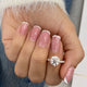 Brynlee Engagement Ring 2.8ct TCW, 14K Gold
