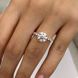 Brynlee Diamond Engagement Ring, Solid 18K Gold