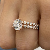 Brynlee Bridal Set Rings Set 3.7ct TCW, 14K Gold