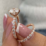 Brynlee Bridal Set Rings Set 3.7ct TCW, 14K Gold