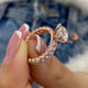 Brynlee Bridal Set Rings Set 3.7ct TCW, 14K Gold