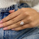 Katherine Engagement Ring 2.1ct TCW, 14K Gold
