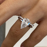 Katherine Engagement Ring 2.7ct TCW, 14K Gold