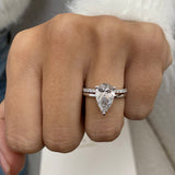 Katherine Engagement Ring 2.70 Carat White Gold