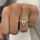 Katherine Engagement Ring 2.70 Carat White Gold