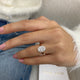 Mary Engagement Ring 1.1ct TCW, 14K Gold