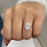 31552R Engagement Ring 1.35 Carat Rose Gold