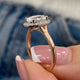 Mary Engagement Ring 1.1ct TCW, 14K Gold