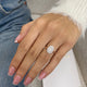 Mary Engagement Ring 1.1ct TCW, 14K Gold