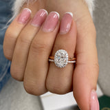 Mary-set Bridal Set Rings Set 1.6ct TCW, 14K Gold