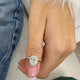 Mary-set Bridal Set Rings Set 1.6ct TCW, 14K Gold