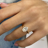 Millie Engagement Ring 1.5ct TCW, 14K Gold