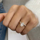 Millie-set Bridal Set Rings Set 2ct TCW, 14K Gold