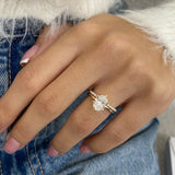 Millie-set Bridal Set Rings Set 2ct TCW, 14K Gold