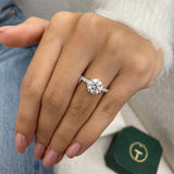 Catalina Engagement Ring 2.2ct TCW, 14K Gold