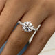 Catalina Engagement Ring 2.27 Carat White Gold