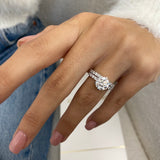 Catalina Bridal Set Rings Set 2.6ct TCW, 14K Gold