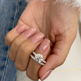Catalina Bridal Set Rings Set 2.6ct TCW, 14K Gold