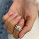 Catalina Bridal Set Rings Set 2.6ct TCW, 14K Gold