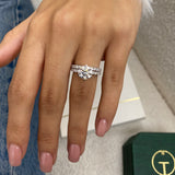 Catalina Bridal Set Rings Set 2.6ct TCW, 14K Gold