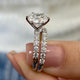 Catalina Bridal Set Rings Set 2.6ct TCW, 14K Gold
