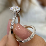 Catalina Bridal Set Rings Set 2.6ct TCW, 14K Gold