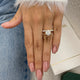 Daisy-set Bridal Set Rings Set 2.7ct TCW, 14K Gold