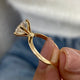 Daisy Engagement Ring 2ct TCW, 14K Gold