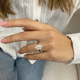 Kith Engagement Ring 3ct TCW, 14K Gold