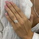 Kith Engagement Ring 3ct TCW, 14K Gold