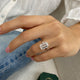 Lir Engagement Ring 5ct TCW, 14K Gold
