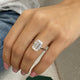 Lir Engagement Ring 5ct TCW, 14K Gold
