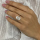 Lir Engagement Ring 5ct TCW, 14K Gold