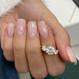 Andrea Engagement Ring 2.2ct TCW, 14K Gold
