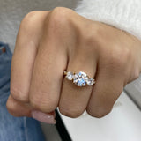 Andrea Engagement Ring 2.20 Carat Yellow Gold