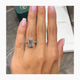 Mila Engagement Ring 5.30 Carat White Gold