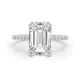 Mila Engagement Ring 5.3ct TCW, 14K Gold