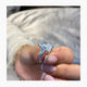 Monica Engagement Ring 5.6ct TCW, 14K Gold