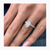 Yareli Engagement Ring 2.3ct TCW, 14K Gold
