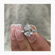 Yareli Engagement Ring 2.3ct TCW, 14K Gold