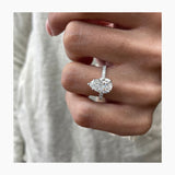 Yareli Engagement Ring 2.38 Carat White Gold
