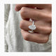 Yareli Engagement Ring 2.38 Carat White Gold