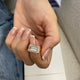 Milan Engagement Ring 5ct TCW, 14K Gold