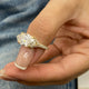 Mali Engagement Ring 3.4ct TCW, 14K Gold