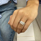 Lotan Engagement Ring 4.45 Carat White Gold