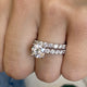 Agatha Bridal Set Rings Set 4.2ct TCW, 14K Gold
