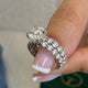 Agatha Bridal Set Rings Set 4.2ct TCW, 14K Gold