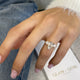 Aska Engagement Ring 3ct TCW, 14K Gold